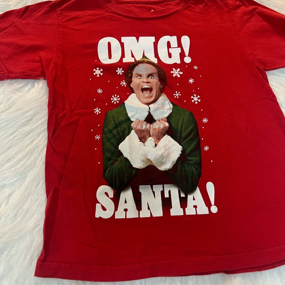 Ripple Junction Red OMG Santa Kids Tee